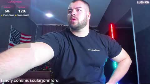 Snapshot of muscularjohnforu chatting on February 2025 11:46:02 AM click icon for peach  online show from February 2025 11:46:02 AM