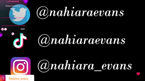 NAHIARA EVANS online show from February 2025 02:03:02 AM
