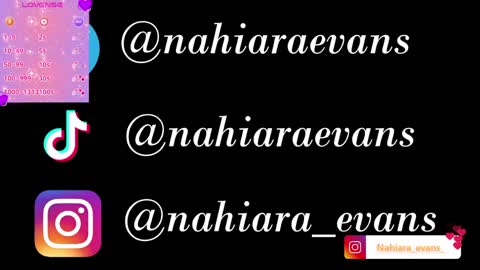 NAHIARA EVANS online show from March 2026 05:30:02 AM