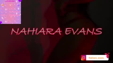 NAHIARA EVANS online show from April 2026 09:46:01 AM