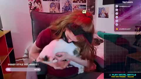 Snapshot of neko_nyaaa chatting on April 2026 05:40:02 PM Neko online show from April 2026 05:40:02 PM