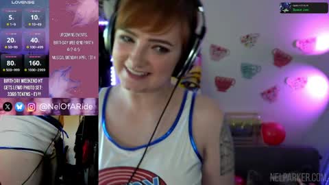 Snapshot of nelparker chatting on April 2026 11:02:01 PM Nel Parker online show from April 2026 11:02:01 PM