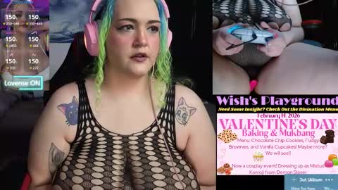 Wishs Playground online show from February 2026 06:01:01 PM