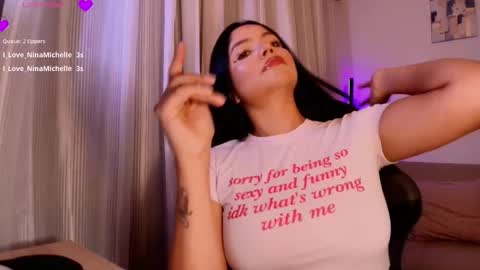 Snapshot of ninamichelle_ chatting on December 2025 11:00:02 PM Nina online show from December 2025 11:00:02 PM