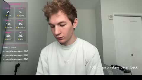 Snapshot of oliver_beck chatting on May 2026 06:27:01 PM Oliver Beck online show from May 2026 06:27:01 PM