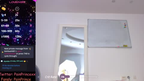 Pain Prince online show from December 2024 09:54:02 PM