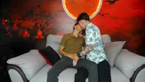 Snapshot of patrick_ander chatting on February 2026 08:42:02 PM patrick 19 bottom---- ander 18 top online show from February 2026 08:42:02 PM