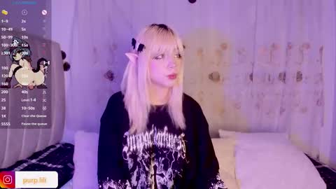 Snapshot of purplelilith3 chatting on February 2026 06:20:02 AM Purple Lilith online show from February 2026 06:20:02 AM