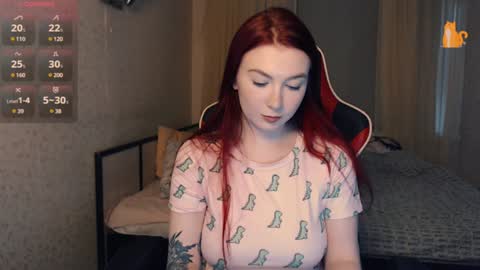 Snapshot of redhaired_kitty chatting on January 2025 10:29:02 AM Lina online show from January 2025 10:29:02 AM