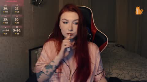 Snapshot of redhaired_kitty chatting on January 2025 10:51:02 PM Lina online show from January 2025 10:51:02 PM