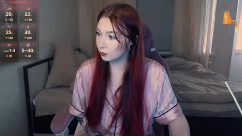 Snapshot of redhaired_kitty chatting on March 2025 12:37:01 PM Lina online show from March 2025 12:37:01 PM