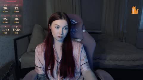 Snapshot of redhaired_kitty chatting on March 2025 03:41:01 PM Lina online show from March 2025 03:41:01 PM