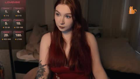Snapshot of redhaired_kitty chatting on September 2025 12:39:01 PM Lina online show from September 2025 12:39:01 PM