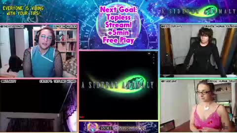 Roll For Seduction online show from June 2026 11:29:02 PM