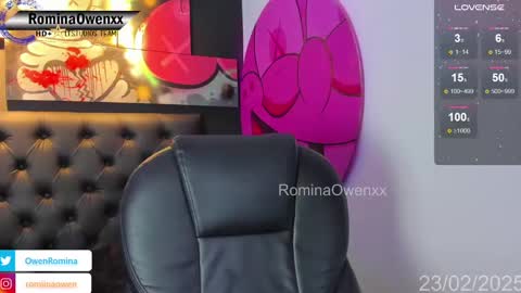 ROMINA OWEN online show from February 2025 09:22:02 AM