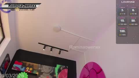 ROMINA OWEN online show from March 2026 12:13:02 AM