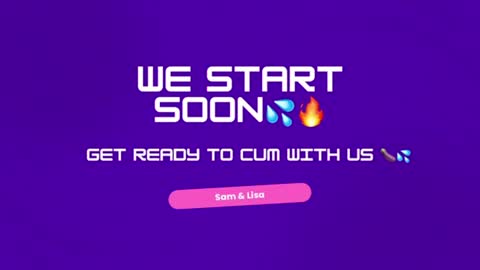 Snapshot of sam_and_lisa_ chatting on July 2026 11:33:02 PM sam_and_lisa_ online show from July 2026 11:33:02 PM