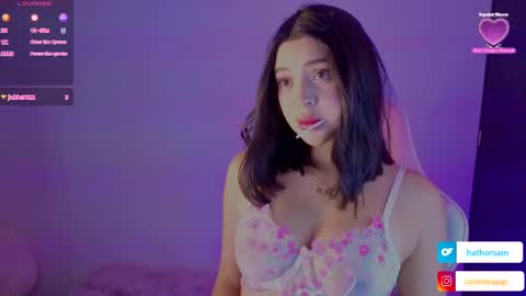 Snapshot of samara_lam chatting on October 2025 10:28:02 PM Sammy online show from October 2025 10:28:02 PM