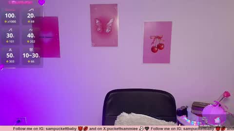 Snapshot of sampuckettbaby chatting on May 2026 05:07:02 PM sampuckettbaby online show from May 2026 05:07:02 PM