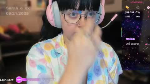 Sarah online show from September 2025 01:07:01 AM