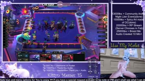 Snapshot of sassykittyn chatting on December 2024 09:19:02 AM Sassy Sami Kittyn online show from December 2024 09:19:02 AM