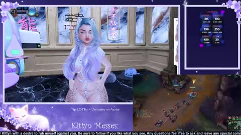 Snapshot of sassykittyn chatting on February 2025 05:43:02 AM Sassy Sami Kittyn online show from February 2025 05:43:02 AM