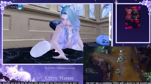 Snapshot of sassykittyn chatting on February 2025 08:49:02 AM Sassy Sami Kittyn online show from February 2025 08:49:02 AM