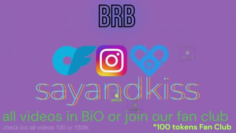 Say and kiss online show from April 2026 08:28:02 AM