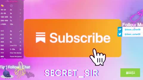 Dean Carter online show from October 2025 10:28:02 PM