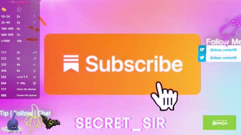 Dean Carter online show from October 2025 09:57:01 PM