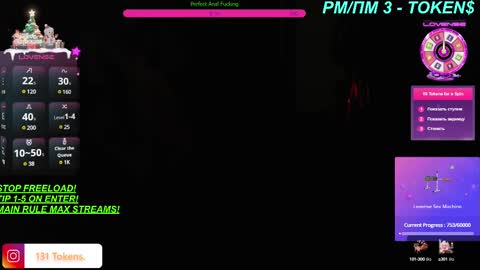 BISEXPRINCE777 online show from January 2025 10:52:01 PM