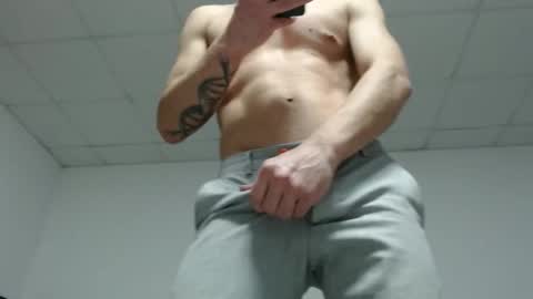 Snapshot of sexymuscle26 chatting on January 2025 08:05:02 PM Adrian online show from January 2025 08:05:02 PM
