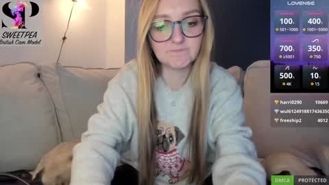 short sweetpea online show from January 2025 10:03:01 PM