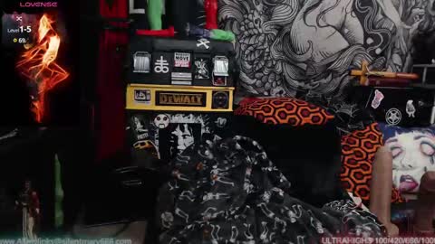 Allmylinkssilentmary666 online show from February 2025 07:19:02 PM