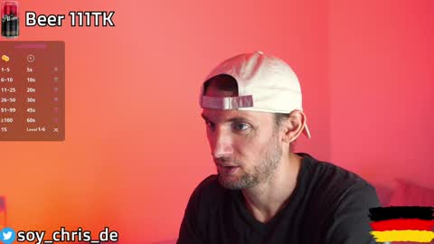 Snapshot of soy_chris chatting on January 2025 01:00:01 AM Chris online show from January 2025 01:00:01 AM