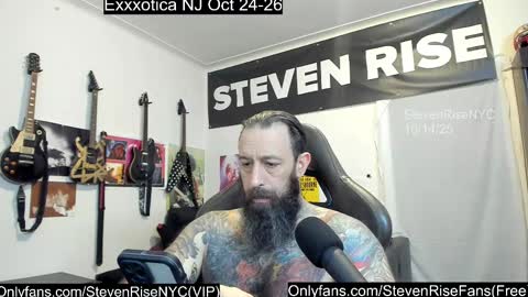 StevenRiseNYC online show from October 2025 01:12:02 PM
