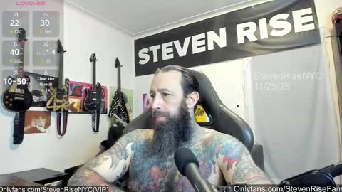 StevenRiseNYC online show from November 2025 01:28:02 AM