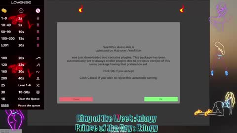 Subzerola online show from December 2024 05:12:01 PM