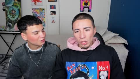 Snapshot of sweet_boys_xx chatting on January 2025 11:54:01 AM CristianBrayan PVT OPEN online show from January 2025 11:54:01 AM