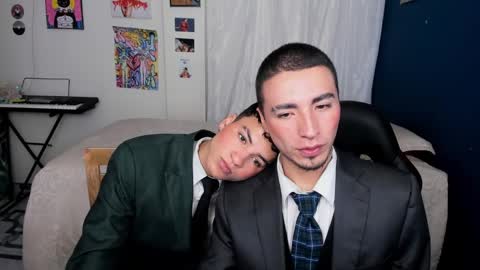 Snapshot of sweet_boys_xx chatting on February 2025 11:41:01 AM CristianBrayan PVT OPEN online show from February 2025 11:41:01 AM
