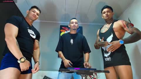 Snapshot of the_golden_boys chatting on December 2024 12:08:01 AM SCOTT THEO KAMERON GENDERSON online show from December 2024 12:08:01 AM