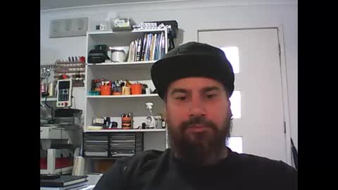 Snapshot of theozbeardguy chatting on January 2025 04:10:01 AM aussiebeard online show from January 2025 04:10:01 AM