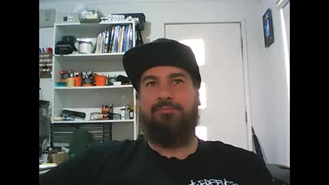 Snapshot of theozbeardguy chatting on February 2025 12:30:01 AM aussiebeard online show from February 2025 12:30:01 AM
