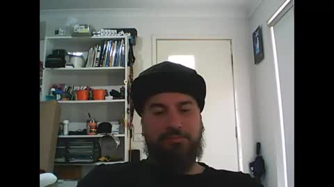 Snapshot of theozbeardguy chatting on March 2025 12:50:02 AM aussiebeard online show from March 2025 12:50:02 AM