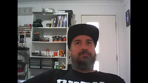 Snapshot of theozbeardguy chatting on October 2025 02:01:02 AM aussiebeard online show from October 2025 02:01:02 AM