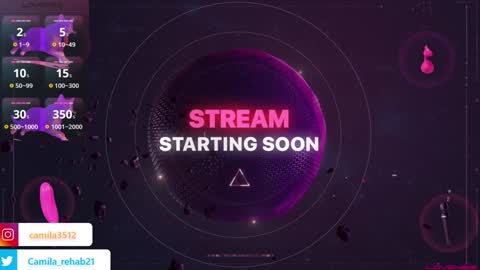 Camila online show from February 2025 04:00:02 PM