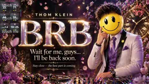 Snapshot of thomklein chatting on May 2026 08:39:01 PM Thom Klein online show from May 2026 08:39:01 PM