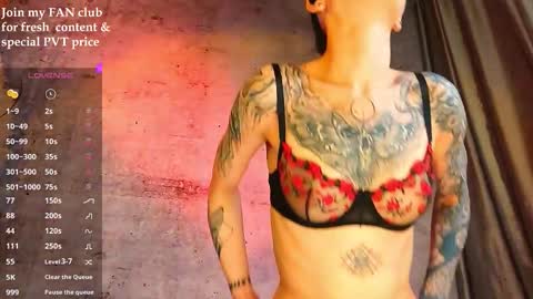 Lady or Goddess Vespera online show from November 2025 09:29:02 PM