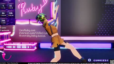 Vex Ruby online show from January 2025 02:20:01 AM