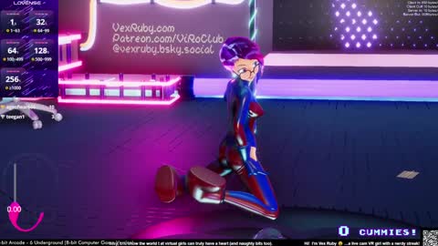 Vex Ruby online show from January 2025 02:03:01 AM